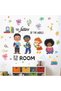 Classroom Wall Stickers - Inspirational Quotes Books Reading Playroom Wall Decals - Baby Kids Room Daycare School Library Wall Decor - 3