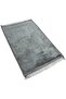 Embossed Prayer Mat Velvet Anti-Slip 80 x 120 cm (Ash Grey) - 6