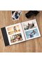 Photo Album - Extra Large Capacity Magnetic Self-stick Memory Book (Cream) - 4