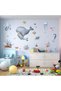 Ocean Animals Wall Decals - Under The Sea Marine Theme Wall Stickers - Girls Baby Nursery Kids Room Daycare Wall Decor - 2