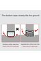 Under Door Draft Stopper with Brush, Cuttable Door Seal Blocker, 36.6" Length - 6