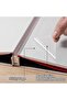 Photo Album - Extra Large Capacity Magnetic Self-stick Memory Book (Cream) - 3