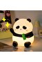 Panda Night Light - Touch Silicone Rechargeable Lamp for Kids