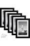 5x7 Photo Frames, 5-Pack Black - Wall & Tabletop Picture Frames