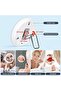30X Magnifying Mirror With Lights, Large 6'' Makeup Mirror, LED Lighted High Magnification, Travel Size With 3 Suction Cups & Adjustable Stand - 2