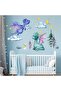 Baby Dragon Wall Stickers - Star Moon Dragon Eggs Wall Decals for Nursery - 2