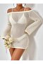 Cotton Long Sleeve Beach Dress
