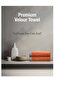 2 Piece Oversized Velour Luxury Beach Towel -Fluffy Velour Cotton 90 x 165 Cm- 450 GSM 100 % Cotton - 5