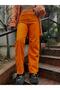 Women's Wide Leg Orange Wide Leg Jeans