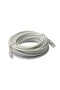 UTP Network Cable, Gray, Ethernet Cat 5e, 10m Length - Internet Patch Cable with Plug