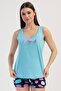 Women's Thick Strap Turquoise Shorts Pajama Suit C2T5N2O804
