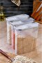 Food and Vegetable Storage Container 3 Pcs, 6Lt - 4