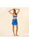 Protı Digital Printed Slub Shorts Skirt - Navy Blue