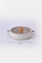 FİKA ALUMINUM SAN WITH GLASS LID 20CM BEIGE - 3