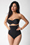 Slip Seamless Corset Belly Lower Abdomen Waist and Hip Lifting Black High Waist Corset - 5