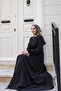3-Layer Gathered Medina Silk Ferace - 7