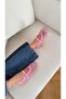 Cody Pink Glitter Mesh Belt Detailed Ballerinas - 3