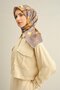 Floral Print Pure Silk Twill Scarf 9342D 38 - 3