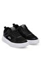 Casual Lace-Up Sneaker Shoes Black/White - 2