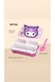Kuromi Kuromili Sanrio 3 Compartment Meal School Lunch Box Container School Stationery Necessities - 4
