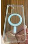 Samsung Galaxy A16 Compatible Magsafe Supported Magnetic Hard Silicone Transparent Case/Cap/Cap - 8