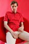 Men's Polo Neck T-shirt Red - 2