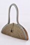 Mia Natural Wooden Beaded Straw Look Shoulder Bag - 3