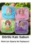 Pack of 4 400 Sheets Perfumed Melting Mini Paper Soap Student Children's School Disinfectant Hand Soap - 3