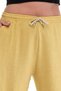Women's Summer Large Size Synthetic Linen High Waist Elastic Narrow Leg Mom Pants C611 - 8