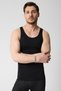 Black Men's Athlete Corset Waist Chest Belly Toning Corset to Help with Upright Posture - 4