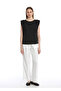 Cotton Basic Black T-Shirt - 2