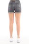 Women's High Waist Double Leg Denim Shorts Classic Mini Jean Shorts C604 - 7