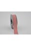Red White Plaid Patterned Ribbon 2 cm X 10 m – for Gift Wrapping, Decoration and Crafts - 3