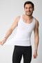 White Men's Athlete Corset Waist Chest Belly Toning Corset to Help with Upright Posture - 3