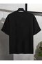 Women's Crew Neck Heart Pink Bow Printed T-Shirt Loose New Season - 4