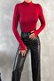 Women's Basic High-Rise Body – Pack of 3 (Black, White, Claret Red) - 4