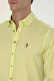 Men's Woven Shirt - Citron - 4