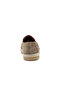 Genuine Suede Leather Beige Casual Men's Shoes with Rubber Soles and Laces - 4157 - 4