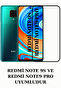 Redmi Note 9s / Note 9 Pro متوافق مع الزجاج 6D المغطى بالكامل وغير القابل للكسر - 5