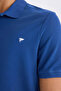 Slim Fit Blue Men's Polo Neck T-Shirt D7665Ax/Be815 - 5