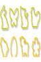 Delicia Easter Cookie Cutters – 8-Piece Set, Assorted, 22.1 x 10.1 x 3.8 cm