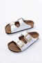 P-101 White Daily Women's Slippers - 3