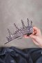 Pink Leonis Princess Model Bridal Henna Crown - 2