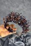 Plum Elisa Design Beaded Bridal Henna Crown Hair Accessory - 7