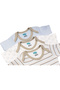 Printed Romper - Pack of 3, 3-6 Months , Multi Color - 7