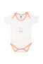 Printed Romper - Pack of 3, 0-3 Months , Multi Color - 5