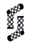 Plus Minus Checkered Design Tennis Sports Socks - 2