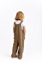 Wide Leg Linen Salopet 2-7 Years Caramel - 2