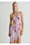 Floral ruffle dress
