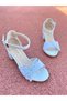Butterfly Girl's Heeled Shoes, Glittery, Stylish, New Season, Evening Dress Shoes - 6